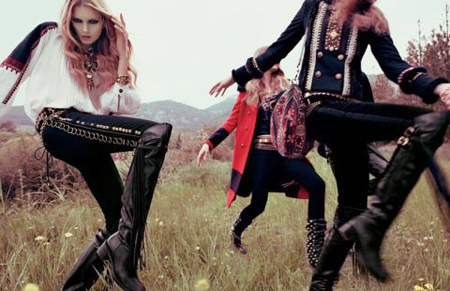 Gucci AW2008-2009, par Inez van Lamsweerde and Vinoodh Matadin