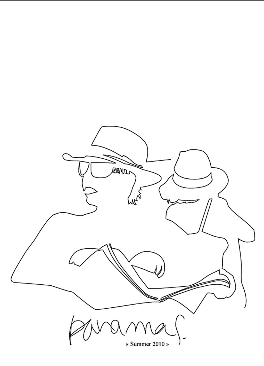 Portrait à la mode | The Panama&nbsp;hat