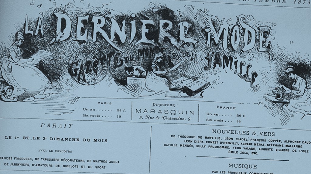 Curation | Stéphane Mallarmé fan de&nbsp;mode