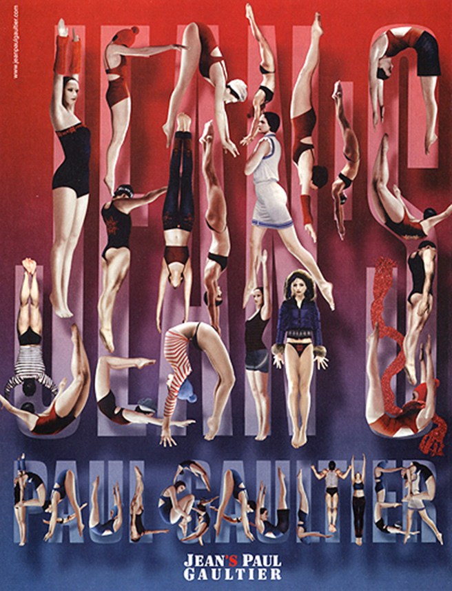 jean-paul gaultier pub swimwear