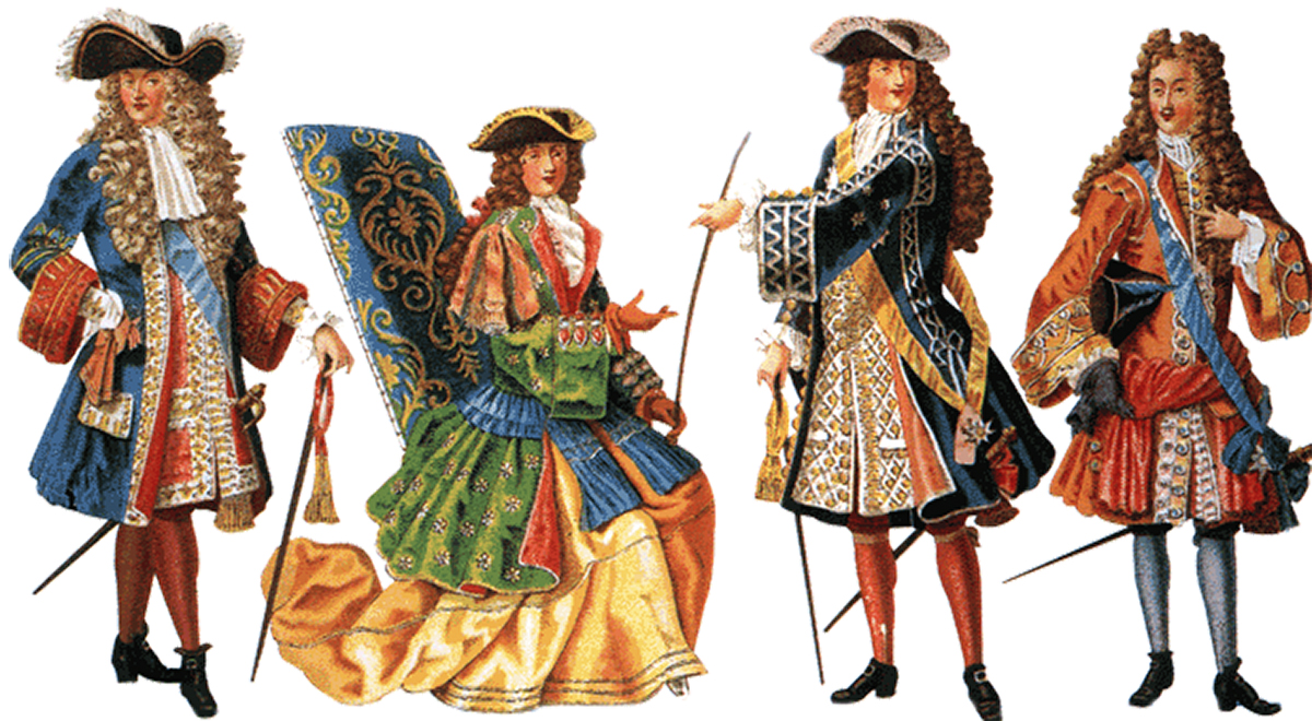 LA MODE À LA COUR DU ROI LOUIS XIV