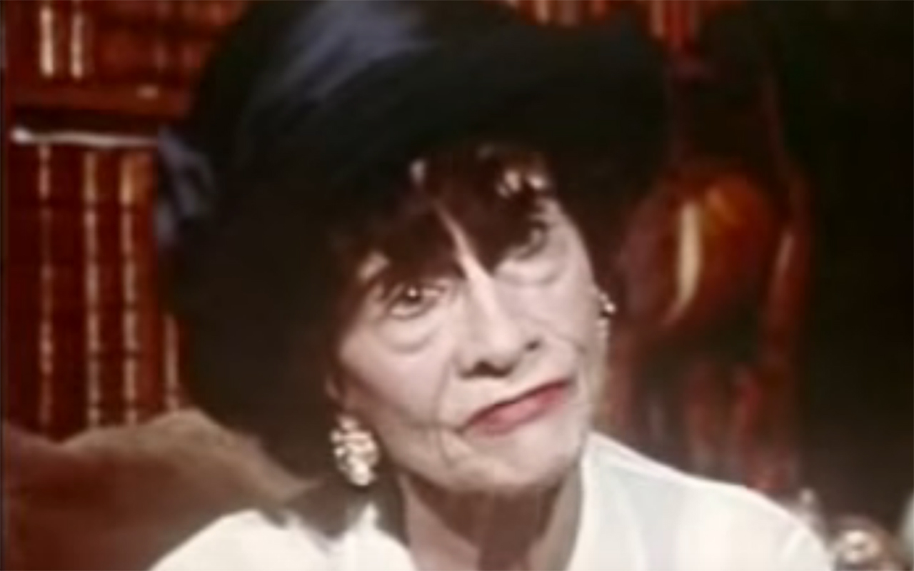 Coco Chanel, interview