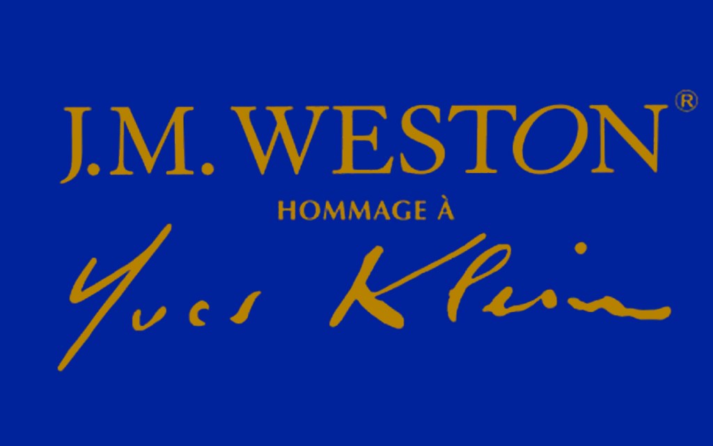 Blue « Weston » shoes