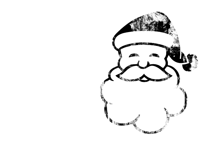 Street Mood | Grungy Santa