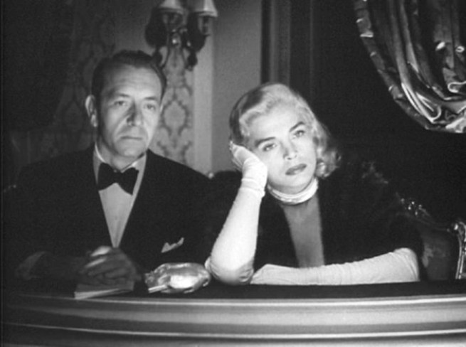 Stolen Face, 1952. At the opera