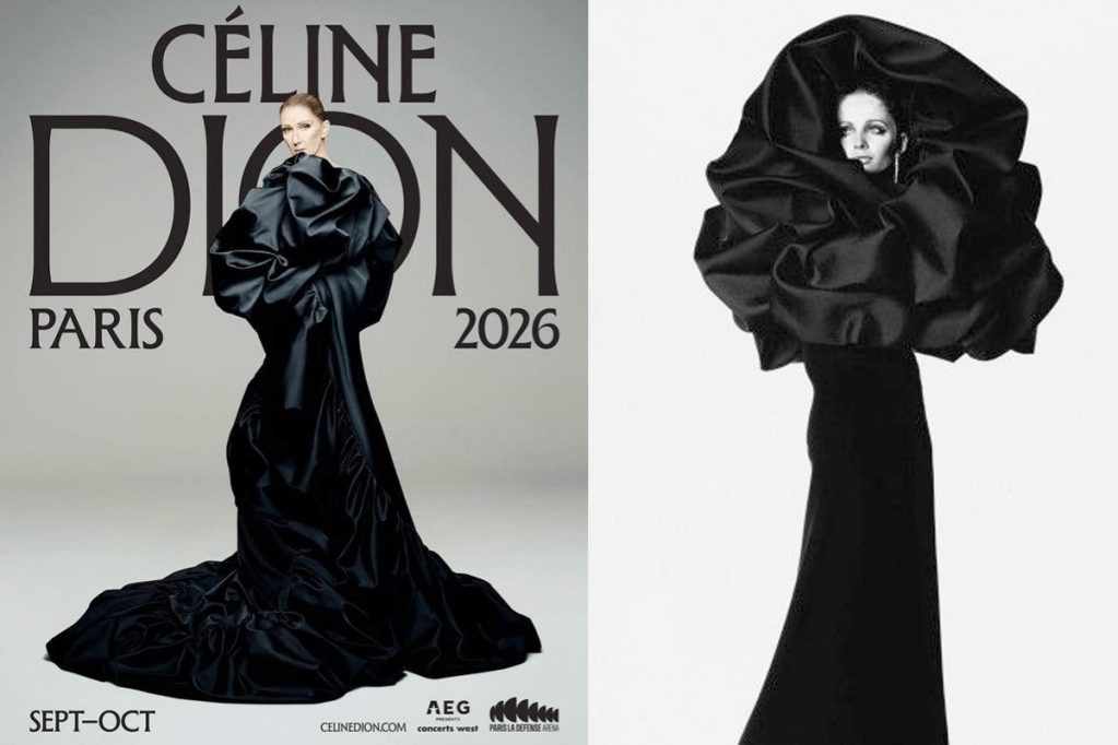 Celine Dion Balenciage Sue Murray Irvin Penn